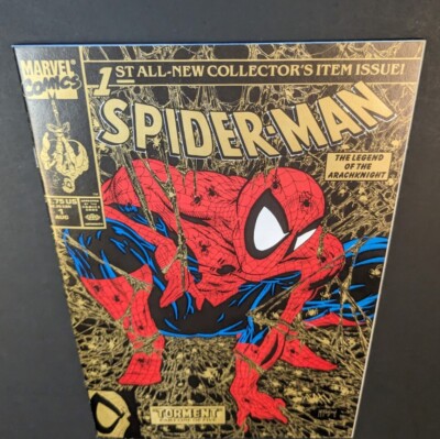 Spider-Man #1 (1990) Gold Edition McFarlane Cov. Very High Grade