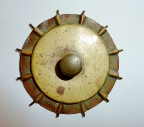 Vintage DAISY WINDER brass loom HAND WEAVING KNITTING crafts CREATE 3D FLOWERS