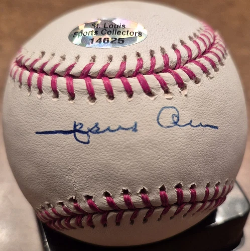 Jesus Alou Signed Mlb Baseball  Autograph Died 2023