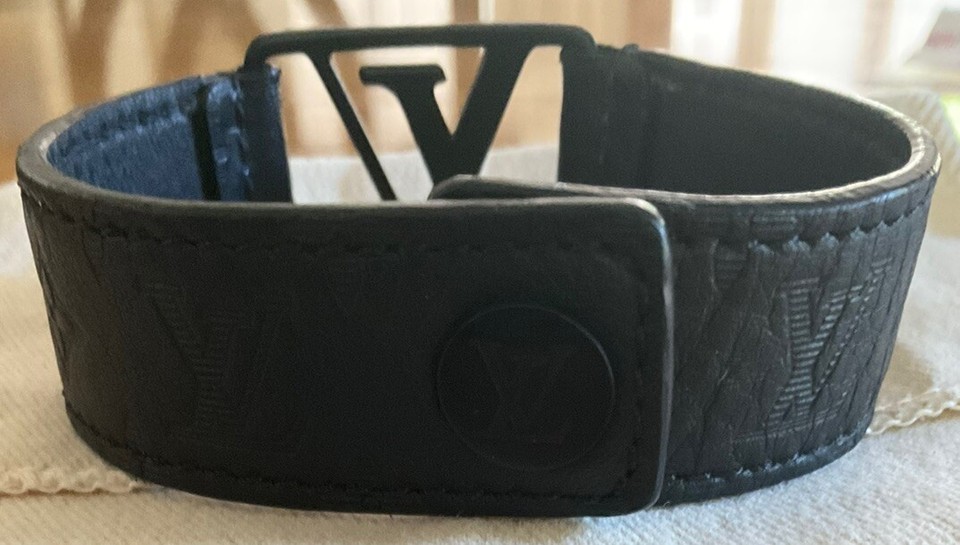 louisvuitton mens Leather Bracelet eBay