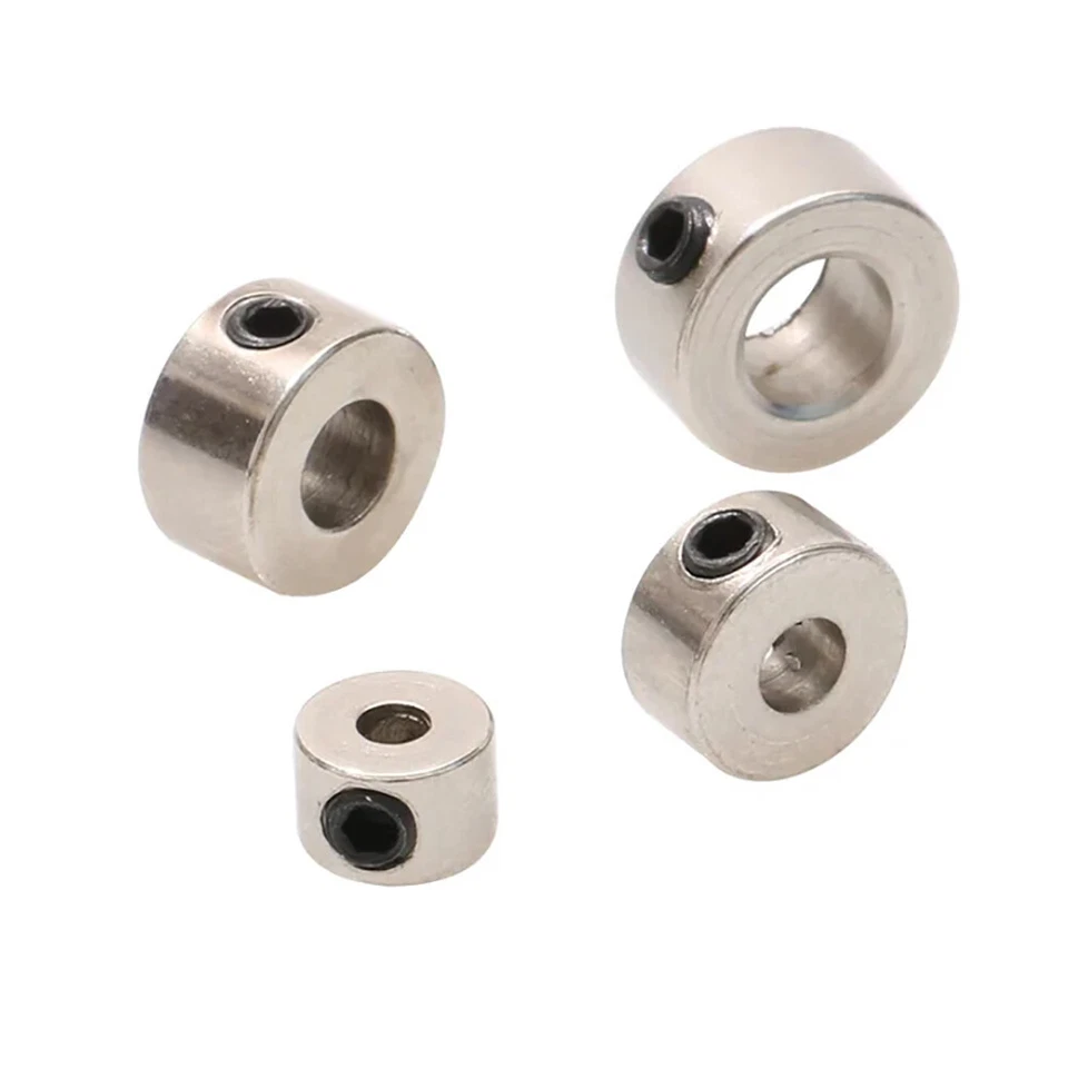 Stainless Steel Shaft Collar Bore 1.5/2/2.5~5mm Clamp Collar With M3 Grub Screw - Image 2 of 4
