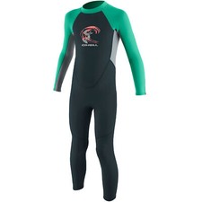O'NEILL Toddler Reactor-2 2mm Back Zip Full Slate/Cool Gray/Seaglass Wetsuit