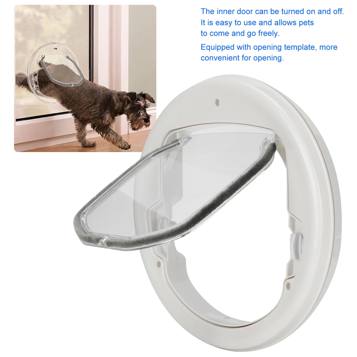 Round cat clearance flap
