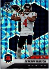 2021 Panini Mosaic - Reactive Blue Prizm Variations AFC #223 Deshaun Watson