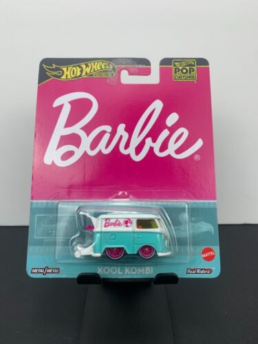 Hot Wheels Premium 2024 Pop Culture Barbie Volkswagen Kool Kombi - Picture 1 of 2