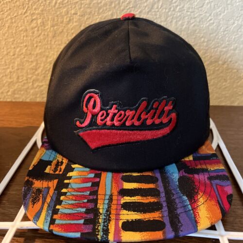 Peterbilt Mütze mehrfarbig Druckknopflasche verstellbar SAUBER - Bild 1 von 7