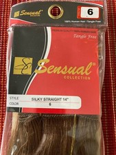 Sensual Silky Straight 100 Human Hair Weft for Weaving 14" 6
