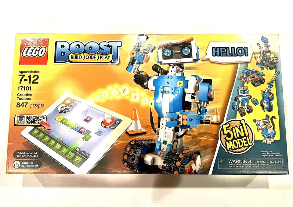 Lego Boost: Creative Toolbox (17101) Novo Robô Selado Codificação STEM Guitarra Gato - Imagem 2 de 4