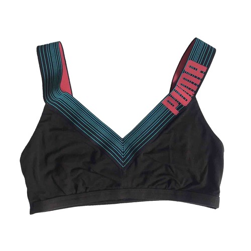 PUMA Women's Seamless Halter Sports Bra S color Black | eBay