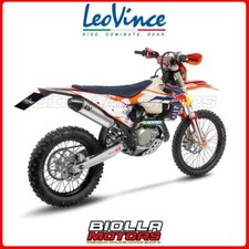 14436X TERMINALE LEOVINCE KTM 450 EXC-F 2022 - X3 EVO STAINLESS STEEL 4T