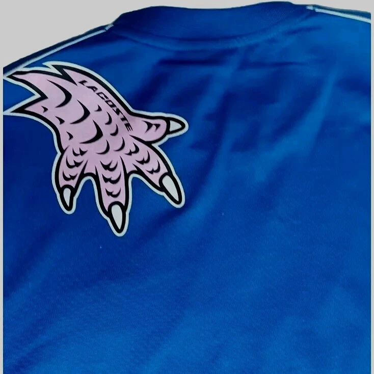 LACOSTE MARINA GRAPHIC FULL SLEEVE TOP CROC PAW PRINT BACK/ARM SIZE 3 RRP £125 - Image 3 of 4