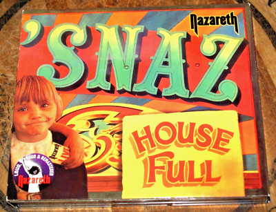 Nazareth  '' SNAZ   House Full '' (1981)  2 cd  RE 2011  Remastered Extended