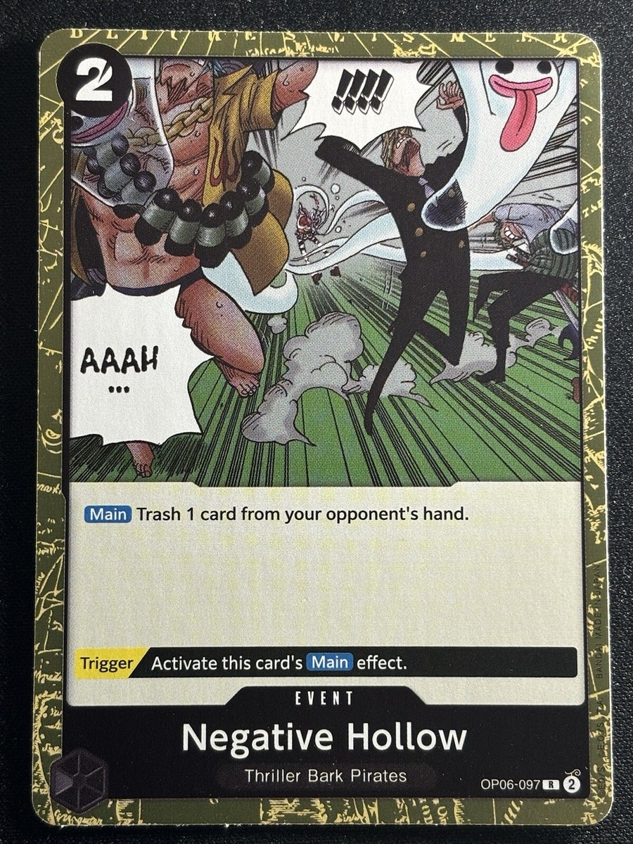 Negative Hollow OP06-097 - Wings of the Captain - One Piece Card