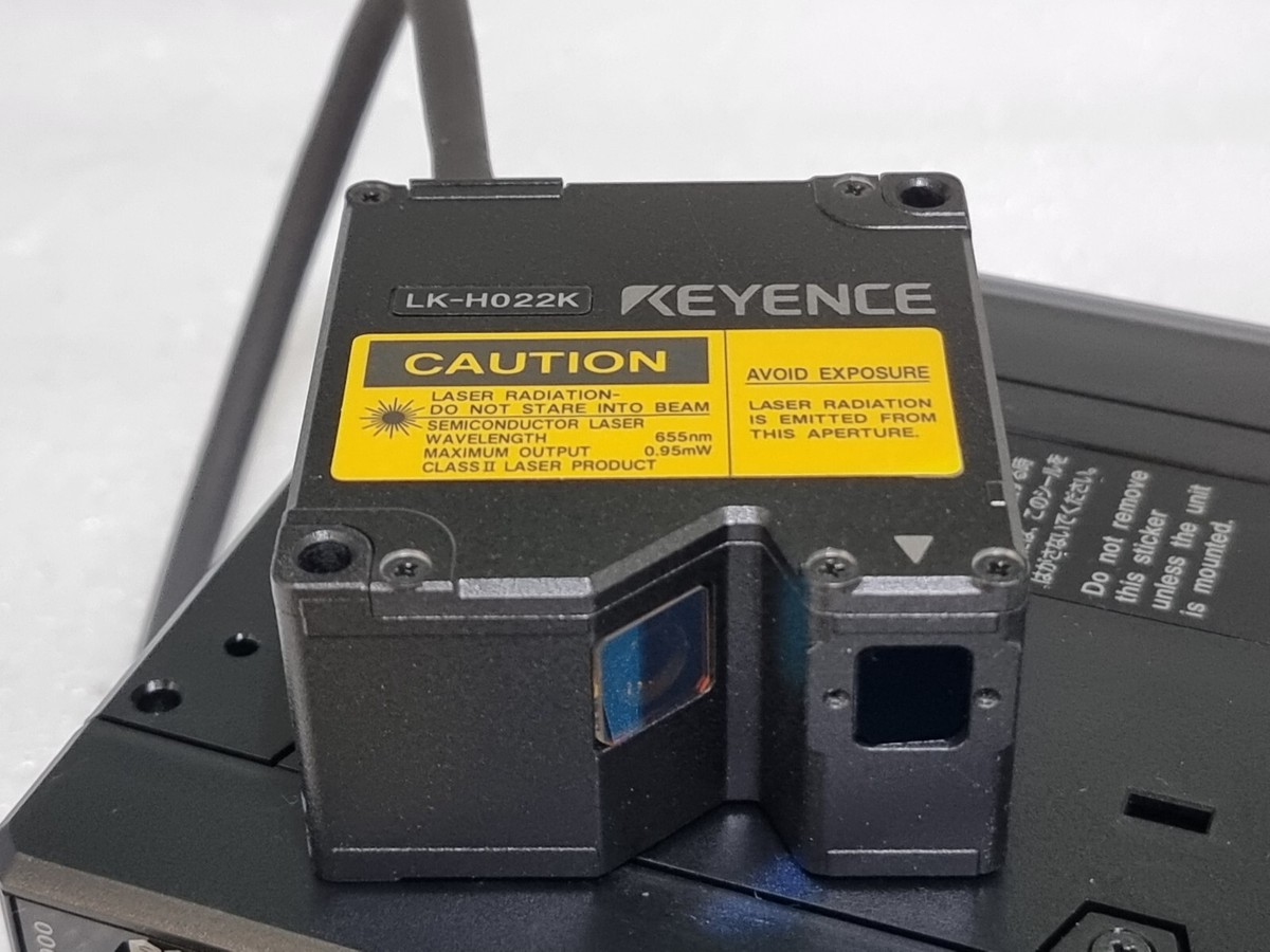 KEYENCE LK-G5000 & LK-H022K LASER SENSOR & LK-HD500