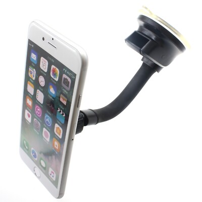 Car Mount Magnetic Holder Dash Windshield Gooseneck Strong Grip for Cell Phones