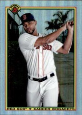 2020 Bowman 1990 Bowman Chrome Refractors #90B-XB Xander Bogaerts Boston Red Sox