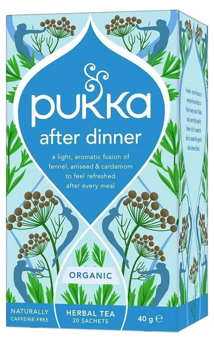 Pukka Tea after dinner Organic Herbal 20 Teabags Formerly (feel new Tea) - Image 7