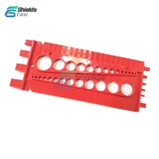 Portable Durable Nut And Drill Bit Thread Checker Bolt & Screw Measuring Gauge