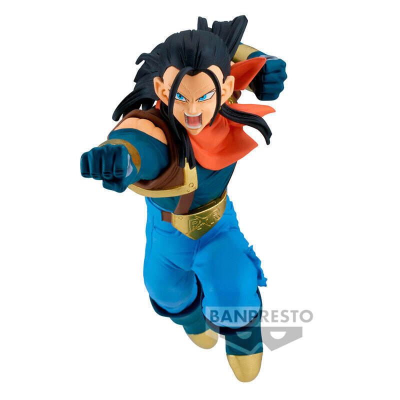 DBZ Dragon Ball Z Match Makers - Super Android 17 Figure (vs. Super Saiyan Goku)