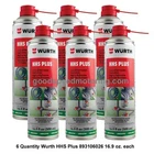 Wurth HHS Plus High Pressure Lubricant - 6 Pack   (Formerly HHS 2000 / HHS K)