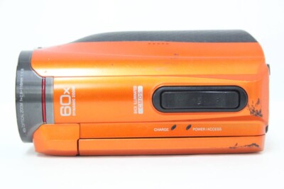 JVC GZ-R300-D Everio Full HD Camcorder Water Proof Orange Good | eBay