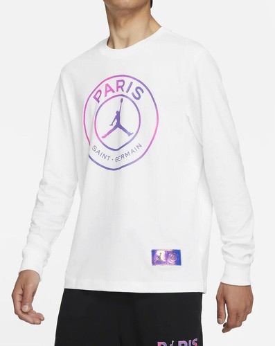 Nike Air Jordan White Paris Saint-Germain Long Sleeve PSG cz0792-100