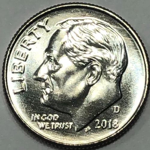 2018-D Uncirculated Roosevelt Dime