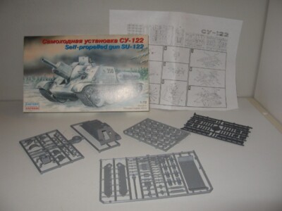 Eastern Express Self-Propelled Gun SU-122 Model Kit 1:72 #72015 Russia MIB 
