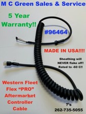 Western Fleetflex Snow Plow 4 Pin Handheld Controller Super Hd Cable 96464