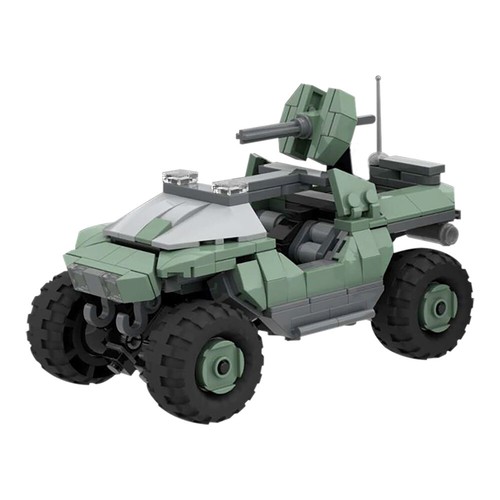 ZITIANYOUBUILD Warthog Chariot Model Building Kit 349 Bricks from Game - Picture 3 of 3
