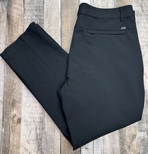 Hurley Hybrid Performance Pants Men 34x30 Black Water Repellent Stretch Golf