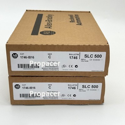 AB 1746-IB16 SER C SLC 500 Digital Input Module PLC 1746IB16 New Factory Sealed