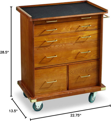 Wood Storage Cabinet w/ Drawers Great, Desk Storage Office Storage Cabinet Oak