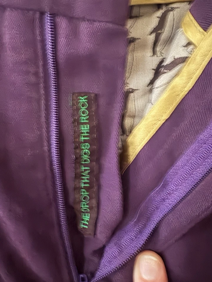Etro 46 Men’s Purple Pants Made In Italy - Image 3 of 4