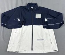 FootJoy Golf Rain Jacket DryJoys Select Large Navy White Nylon NWT MSRP $450
