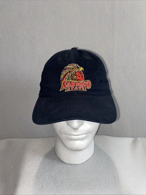 Vintage San Diego State Aztecs Adjustable Hat OLD LOGO Snapback ESPN WAC SDSU