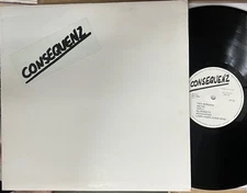 CONRAD SCHNITZLER + WOLF SEQUENZA - CONSEQUENZ - 1980 PRIVATE LABEL LP vinyl VG+