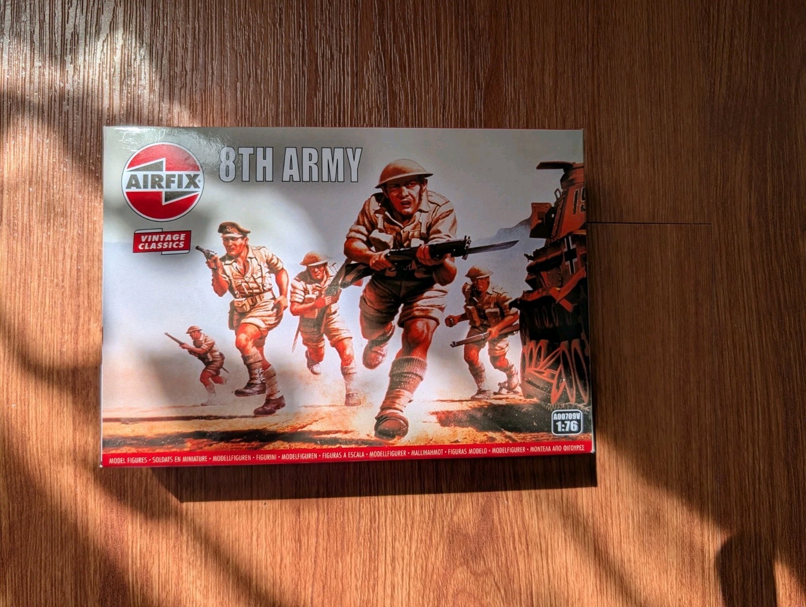 Airfix Wwii British 8Th Army Model Kit 1:76 11.7X3.6x17cm - Image 2