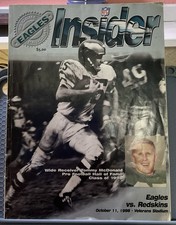Philadelphia Eagles Insider Magazine October 1998