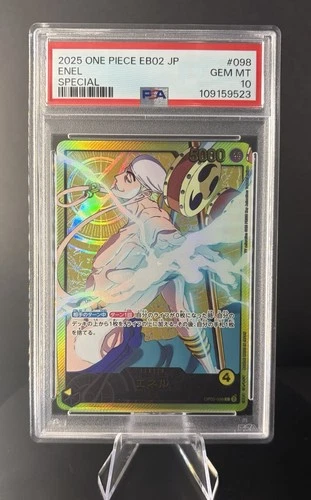 ⚡️Enel EB02 Gold Leader PSA 10 - One Piece OP05-098 Anime 25th Collection JPN⚡️