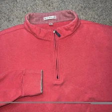 PETER MILLAR MEN'S CROWN COMFORT INTERLOCK QUARTER-ZIP PULLOVER TEXAS LEGACY