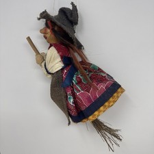 Handmade Kitchen Witch Doll Scandinavian Hanging Good Luck Folk Art