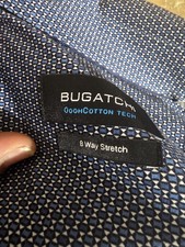 BUGATCHI OOOOH Cotton Tech Dress Shirt 8 Way Stretch Performance 13 price