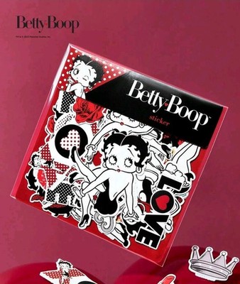 Betty Boop Fleischer Studios 65+ Sticker Pack Classic Retro   