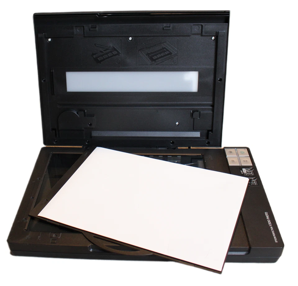 Scanner Epson Perfection V330 Per Foto Documenti Immagini Win 10 11 A4 Buono - Immagine 4 di 4