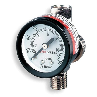 DEVILBISS HAV-501 Air Regulator with Gauge 100 psi Spray Paint Gun Gauge