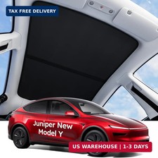Tesla New Model Y Juniper Accessories Sunshade Roof Never Sag, Nano Ice-C