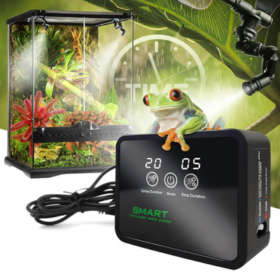 Reptile Fogger Automatic Reptile Mister Fogger for Terrarium, Timed Terrarium...