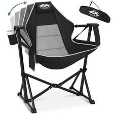 Fragess Portable Hammock Camping Chair Adjustable Back Folding Hammock Chair