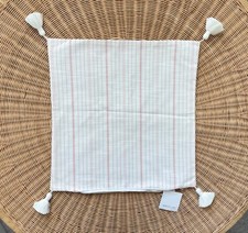 NEW Serena Lily Surf Stripe Outdoor Pillow Cover 20 SQ -Seashell Pink Red